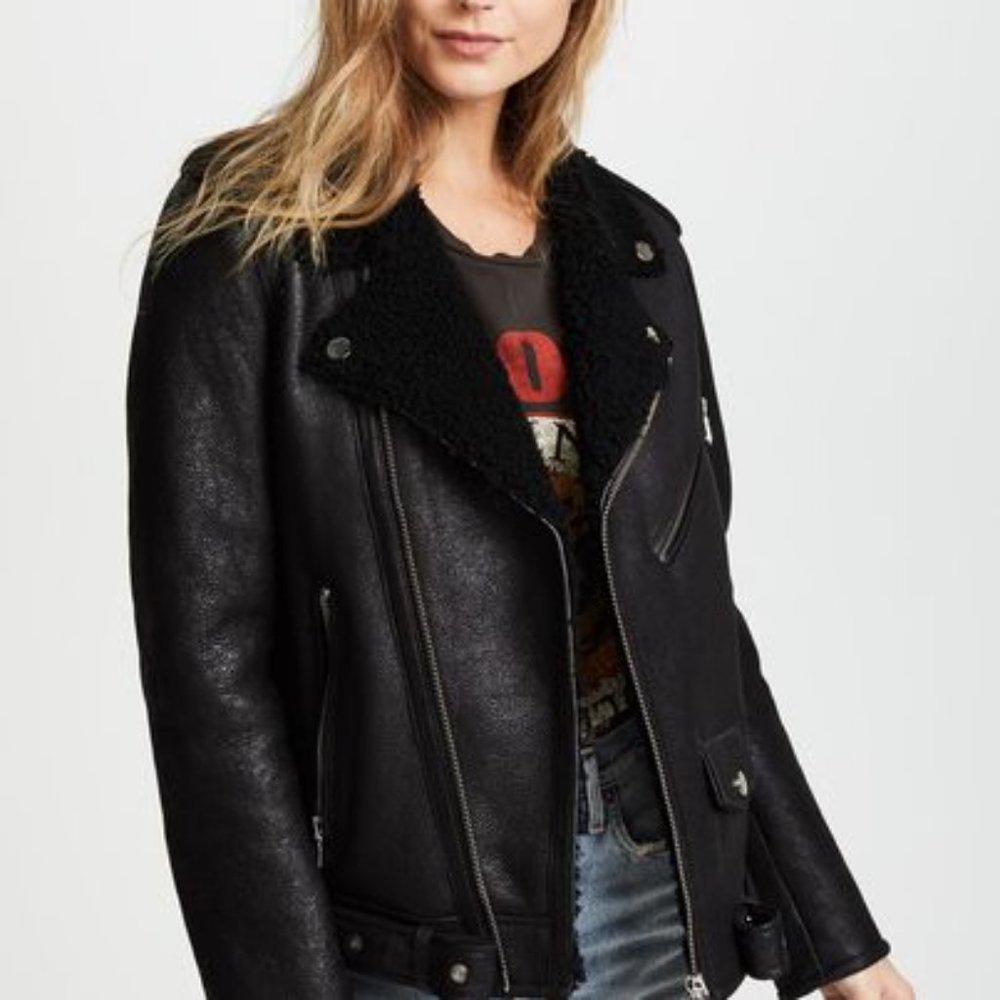 Christian Benner Shearling Jacket - Picture 5 of 9